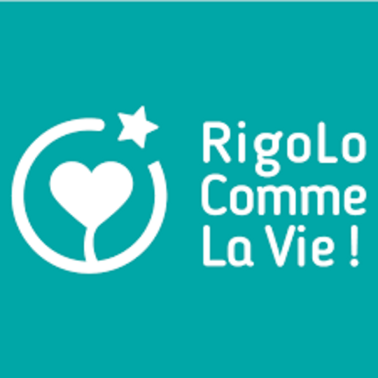 Logo de "Rigolo Comme La Vie"